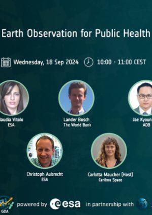 Webinar: Earth Observation for Public Health