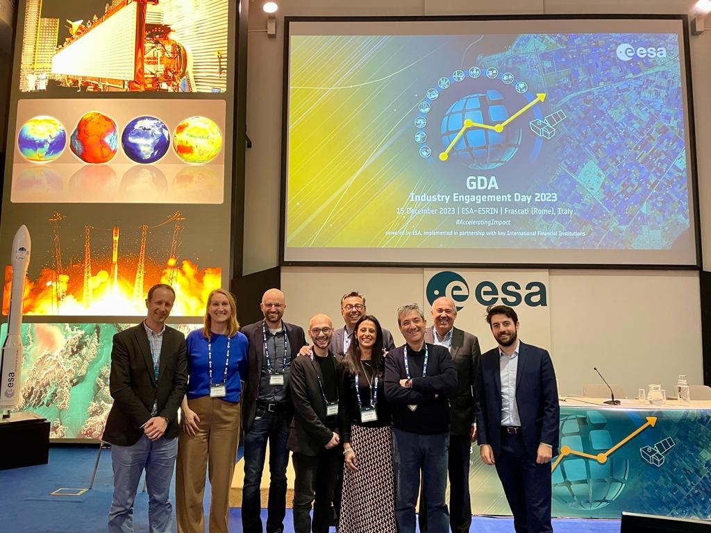The team of ESA’s GDA Marine Environment and Blue Economy