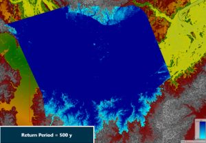 River flood modelling