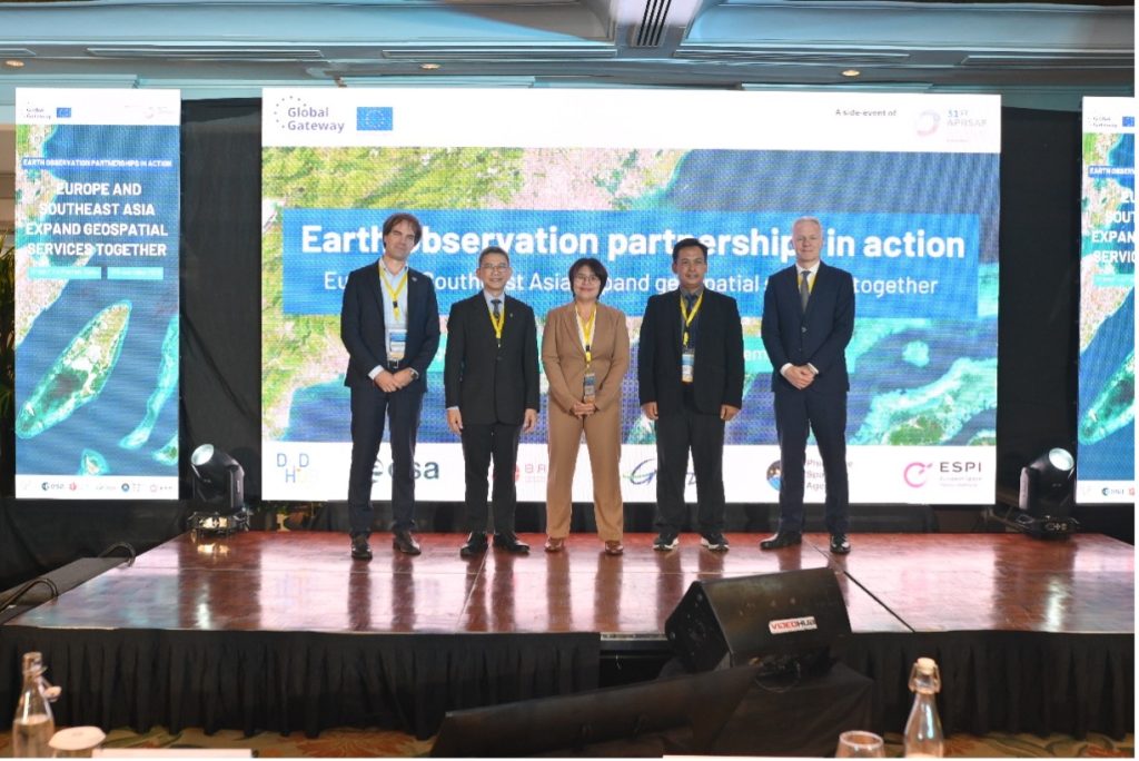 European (ESA), Philippines (PHILSA), Thailand (GISTDA), Indonesia (BRIN).