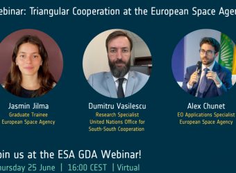 ESA GDA webinar: Triangular cooperation for development impact