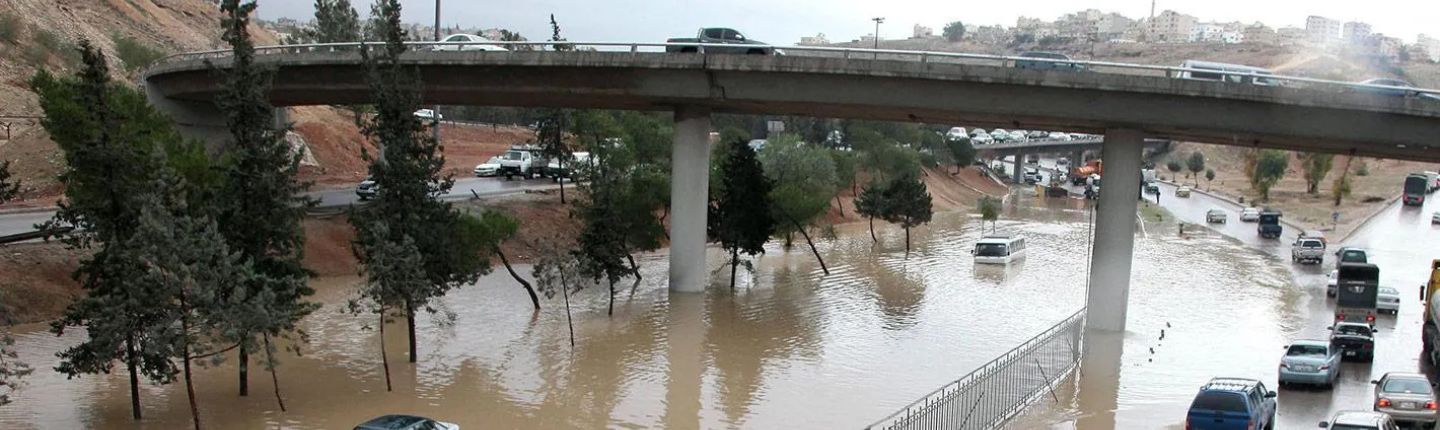 Earth observation exposure assessment on earthquake and flood hazards for Jordan